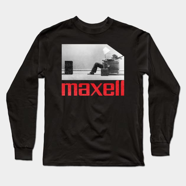 RETRO Maxell - Best Seller Long Sleeve T-Shirt by Fisherman Hooks Baits